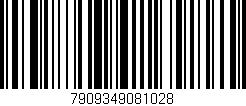 Código de barras (EAN, GTIN, SKU, ISBN): '7909349081028'