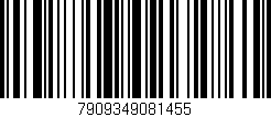 Código de barras (EAN, GTIN, SKU, ISBN): '7909349081455'