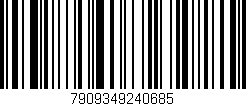 Código de barras (EAN, GTIN, SKU, ISBN): '7909349240685'