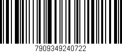 Código de barras (EAN, GTIN, SKU, ISBN): '7909349240722'