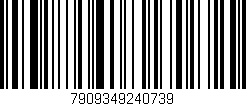 Código de barras (EAN, GTIN, SKU, ISBN): '7909349240739'