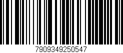 Código de barras (EAN, GTIN, SKU, ISBN): '7909349250547'