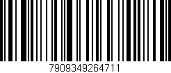 Código de barras (EAN, GTIN, SKU, ISBN): '7909349264711'