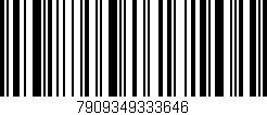 Código de barras (EAN, GTIN, SKU, ISBN): '7909349333646'