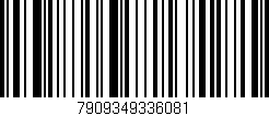 Código de barras (EAN, GTIN, SKU, ISBN): '7909349336081'
