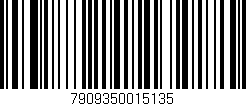 Código de barras (EAN, GTIN, SKU, ISBN): '7909350015135'