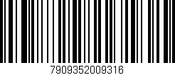 Código de barras (EAN, GTIN, SKU, ISBN): '7909352009316'