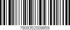 Código de barras (EAN, GTIN, SKU, ISBN): '7909352009859'