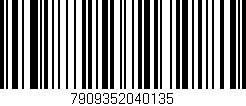 Código de barras (EAN, GTIN, SKU, ISBN): '7909352040135'