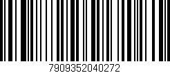 Código de barras (EAN, GTIN, SKU, ISBN): '7909352040272'