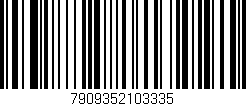 Código de barras (EAN, GTIN, SKU, ISBN): '7909352103335'