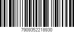 Código de barras (EAN, GTIN, SKU, ISBN): '7909352218930'