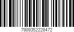 Código de barras (EAN, GTIN, SKU, ISBN): '7909352228472'