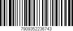 Código de barras (EAN, GTIN, SKU, ISBN): '7909352236743'