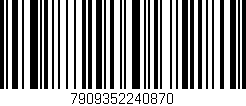 Código de barras (EAN, GTIN, SKU, ISBN): '7909352240870'