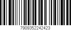 Código de barras (EAN, GTIN, SKU, ISBN): '7909352242423'