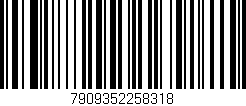 Código de barras (EAN, GTIN, SKU, ISBN): '7909352258318'