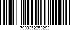 Código de barras (EAN, GTIN, SKU, ISBN): '7909352259292'