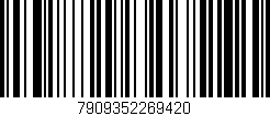 Código de barras (EAN, GTIN, SKU, ISBN): '7909352269420'