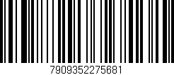 Código de barras (EAN, GTIN, SKU, ISBN): '7909352275681'