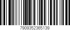 Código de barras (EAN, GTIN, SKU, ISBN): '7909352365139'