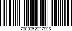 Código de barras (EAN, GTIN, SKU, ISBN): '7909352377996'