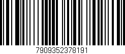 Código de barras (EAN, GTIN, SKU, ISBN): '7909352378191'