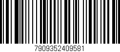 Código de barras (EAN, GTIN, SKU, ISBN): '7909352409581'