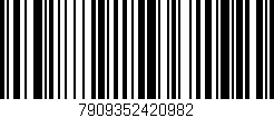 Código de barras (EAN, GTIN, SKU, ISBN): '7909352420982'