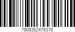 Código de barras (EAN, GTIN, SKU, ISBN): '7909352476378'