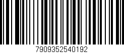 Código de barras (EAN, GTIN, SKU, ISBN): '7909352540192'
