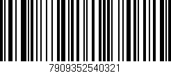 Código de barras (EAN, GTIN, SKU, ISBN): '7909352540321'