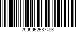 Código de barras (EAN, GTIN, SKU, ISBN): '7909352567496'