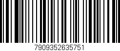 Código de barras (EAN, GTIN, SKU, ISBN): '7909352635751'