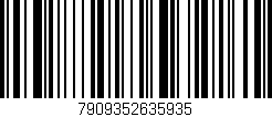 Código de barras (EAN, GTIN, SKU, ISBN): '7909352635935'