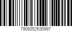 Código de barras (EAN, GTIN, SKU, ISBN): '7909352635997'