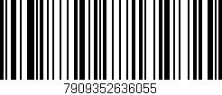 Código de barras (EAN, GTIN, SKU, ISBN): '7909352636055'