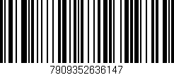Código de barras (EAN, GTIN, SKU, ISBN): '7909352636147'