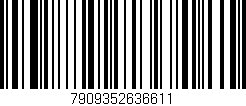 Código de barras (EAN, GTIN, SKU, ISBN): '7909352636611'
