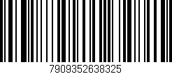 Código de barras (EAN, GTIN, SKU, ISBN): '7909352638325'