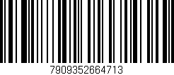 Código de barras (EAN, GTIN, SKU, ISBN): '7909352664713'