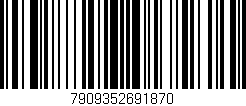 Código de barras (EAN, GTIN, SKU, ISBN): '7909352691870'