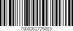 Código de barras (EAN, GTIN, SKU, ISBN): '7909352725803'