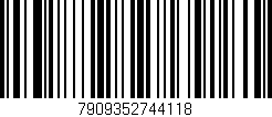 Código de barras (EAN, GTIN, SKU, ISBN): '7909352744118'