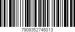 Código de barras (EAN, GTIN, SKU, ISBN): '7909352746013'