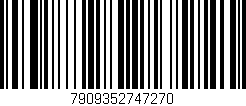 Código de barras (EAN, GTIN, SKU, ISBN): '7909352747270'