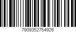 Código de barras (EAN, GTIN, SKU, ISBN): '7909352754926'