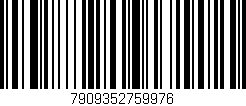 Código de barras (EAN, GTIN, SKU, ISBN): '7909352759976'