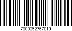 Código de barras (EAN, GTIN, SKU, ISBN): '7909352767018'