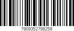 Código de barras (EAN, GTIN, SKU, ISBN): '7909352798258'